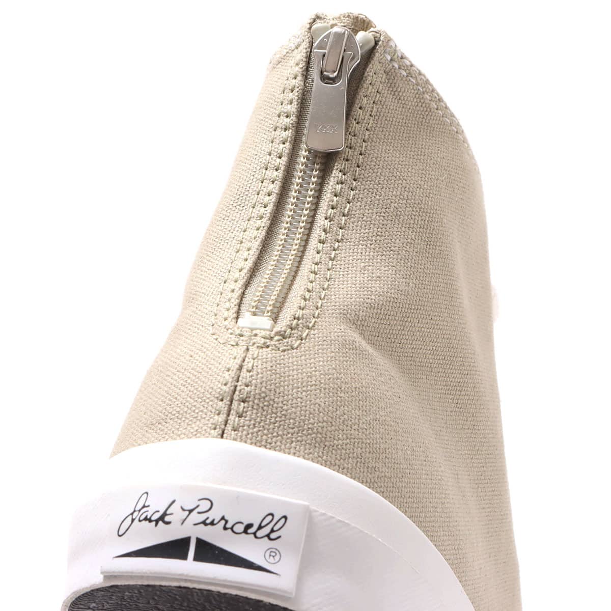 CONVERSE JACK PURCELL BACKZIP RH HI GREY 22SS-Iの画像