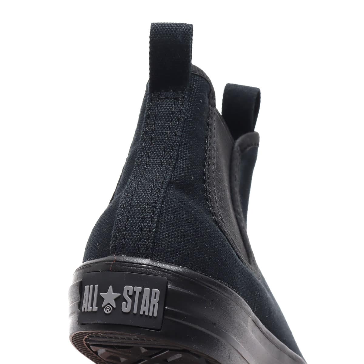 CONVERSE CHILD ALL STAR LIGHT SIDEGORE HI BLACKMONOCHROMEの画像