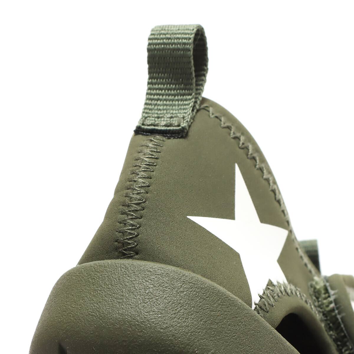 CONVERSE KID'S CVSTAR SANDAL OLIVE 22SS-Iの画像