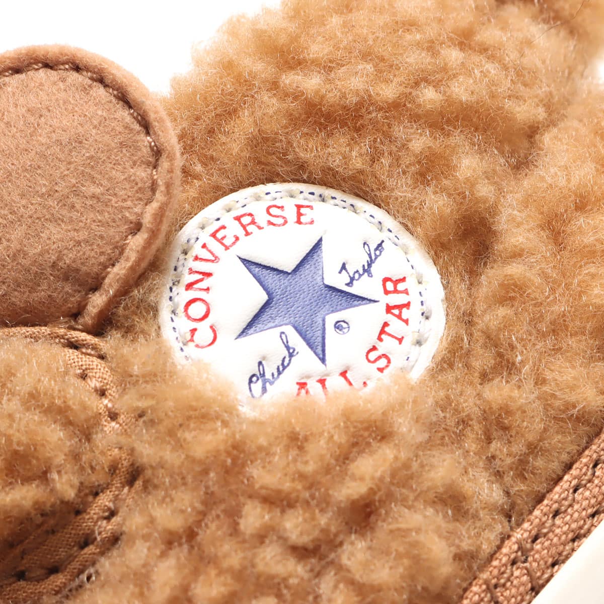 CONVERSE BABY ALL STAR N ANIMALS V-1 BROWN 22FW-Iの画像