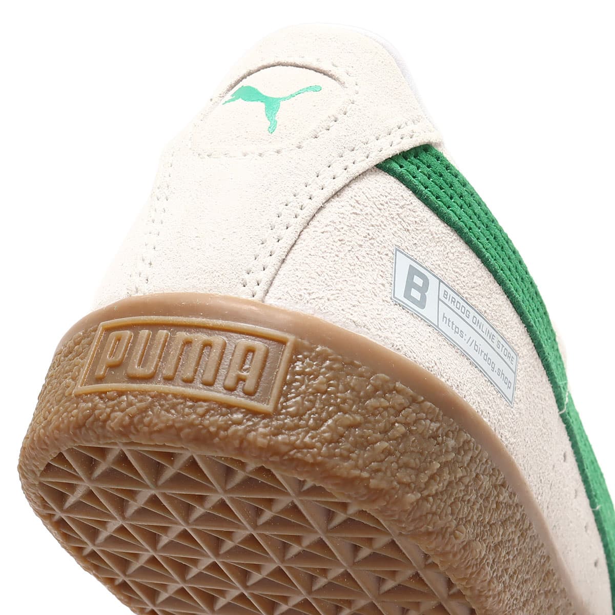 PUMA SUEDE VTG ATMOS BIRDOG FR2 WARM WHITE-ARCHIVE GREEN