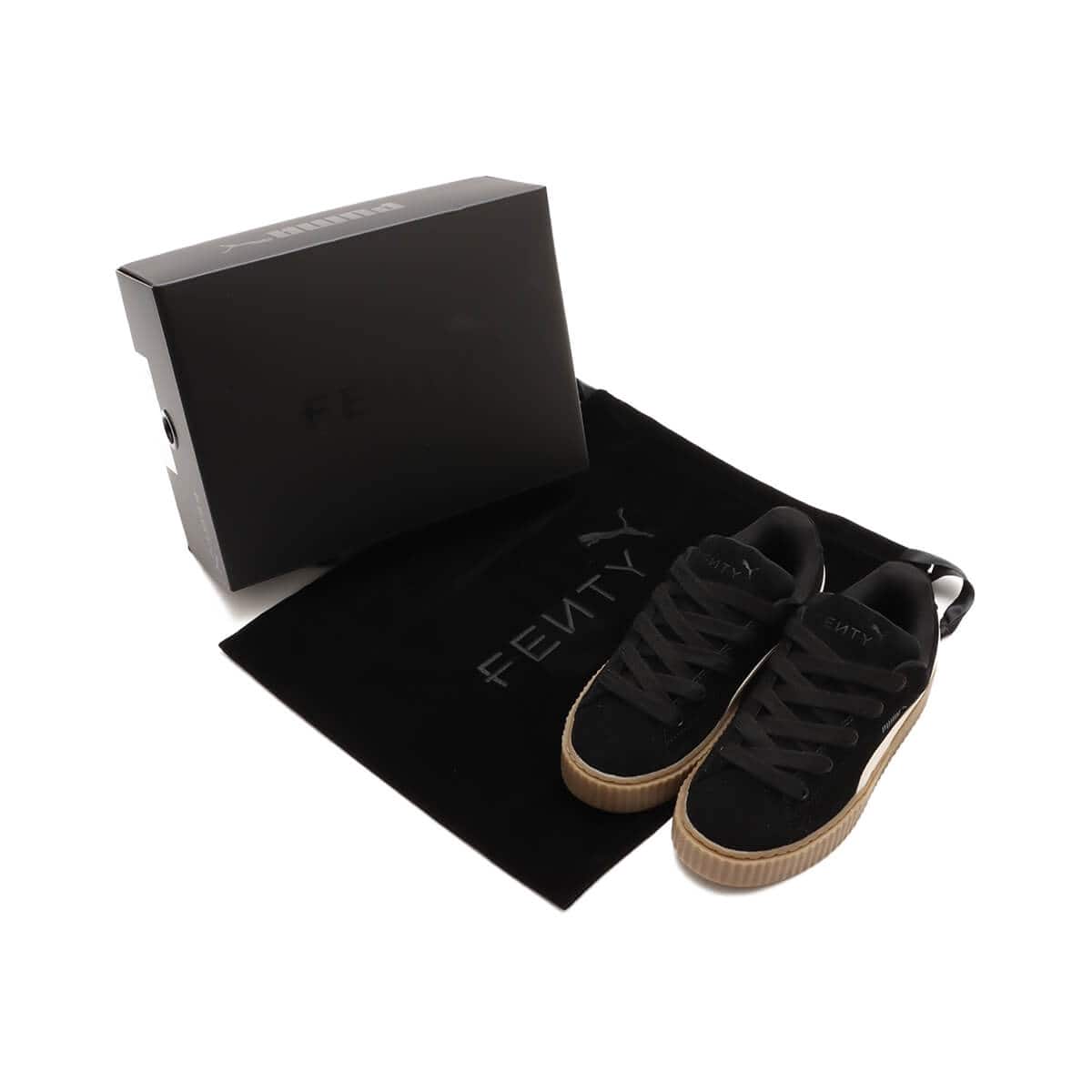 PUMA CREEPER PHATTY PUMA BLACK-WARM WHITE-GUM（プーマ