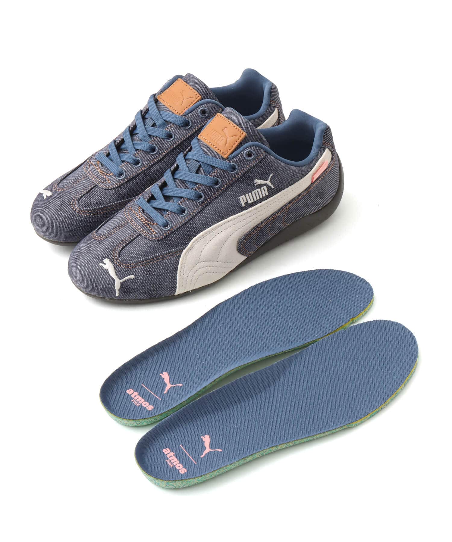 PUMA SPEEDCAT ATMOS PINK DENIM DARK INDIGO-WARM WHITEの画像