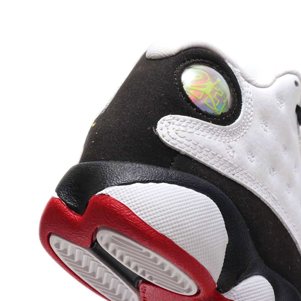 JORDAN BRAND JORDAN 13 RETRO   WHITE/TRUE RED-BLACK 18FA-Iの画像