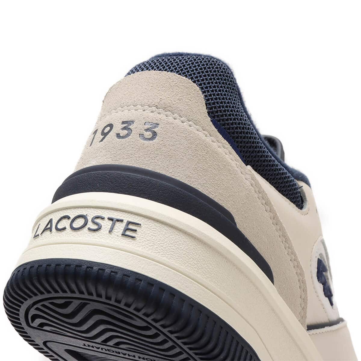 LACOSTE LINESHOT 124 1 SMA WHT/NVY 24SP-Iの画像