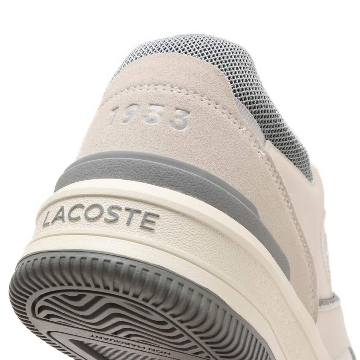 LACOSTE LINESHOT 124 1 SMA WHT/GRY 24SP-Iの画像