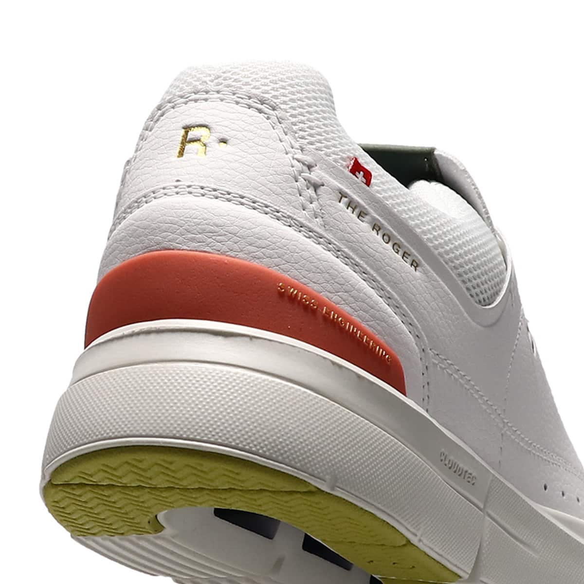 On THE ROGER Centre Court White/Coralの画像