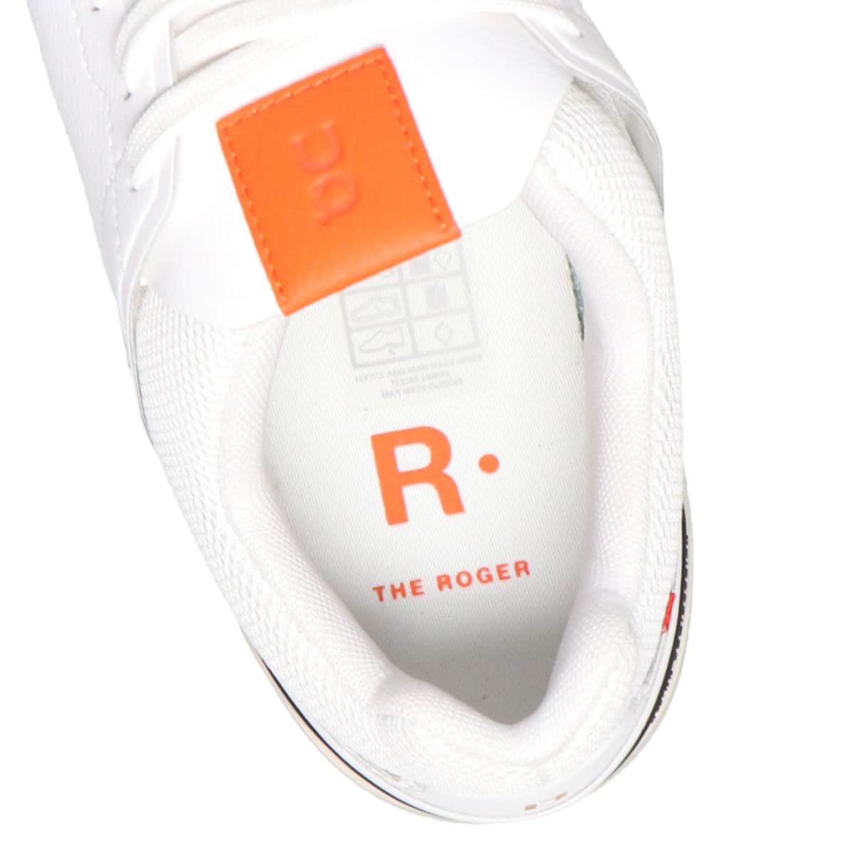 ON THE ROGER Centre Court White/Flameの画像