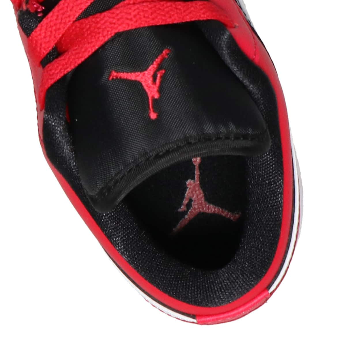 JORDAN BRAND AIR JORDAN 1 LOW (GS) BLACK/WHITE-VERY BERRY 21FA-Iの画像
