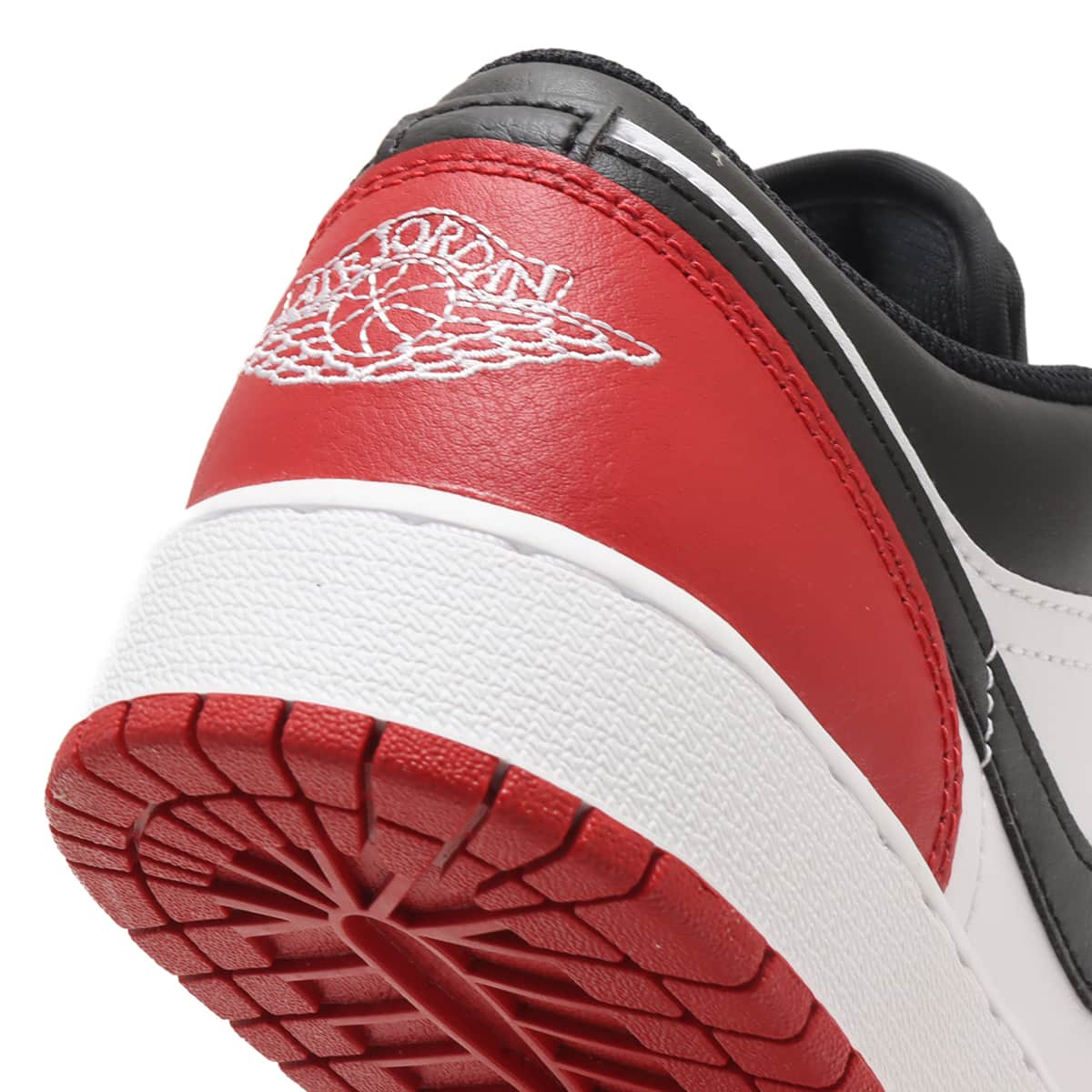 JORDAN BRAND AIR JORDAN 1 LOW GS (WHITE/BLACK-VARSITY RED-WHITE