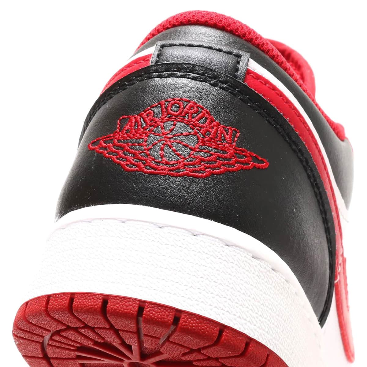 JORDAN BRAND AIR JORDAN 1 LOW (GS) WHITE/GYM RED-BLACK 22SU-I