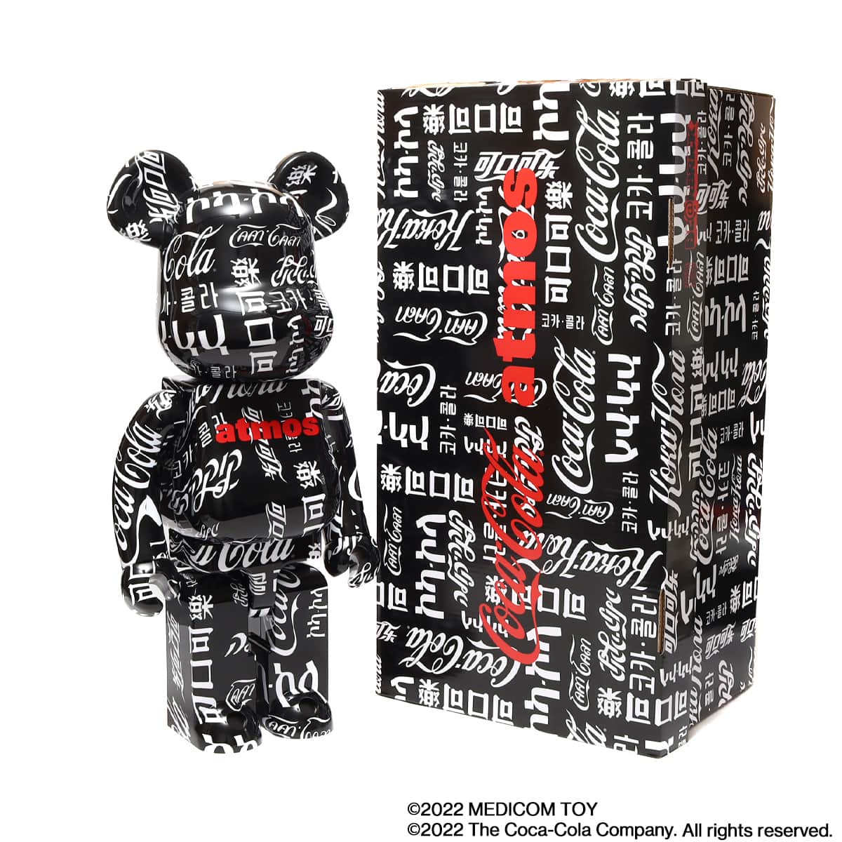 Coca-Cola × atmos BE@RBRICK 東京 1000% - hondaprokevin.com