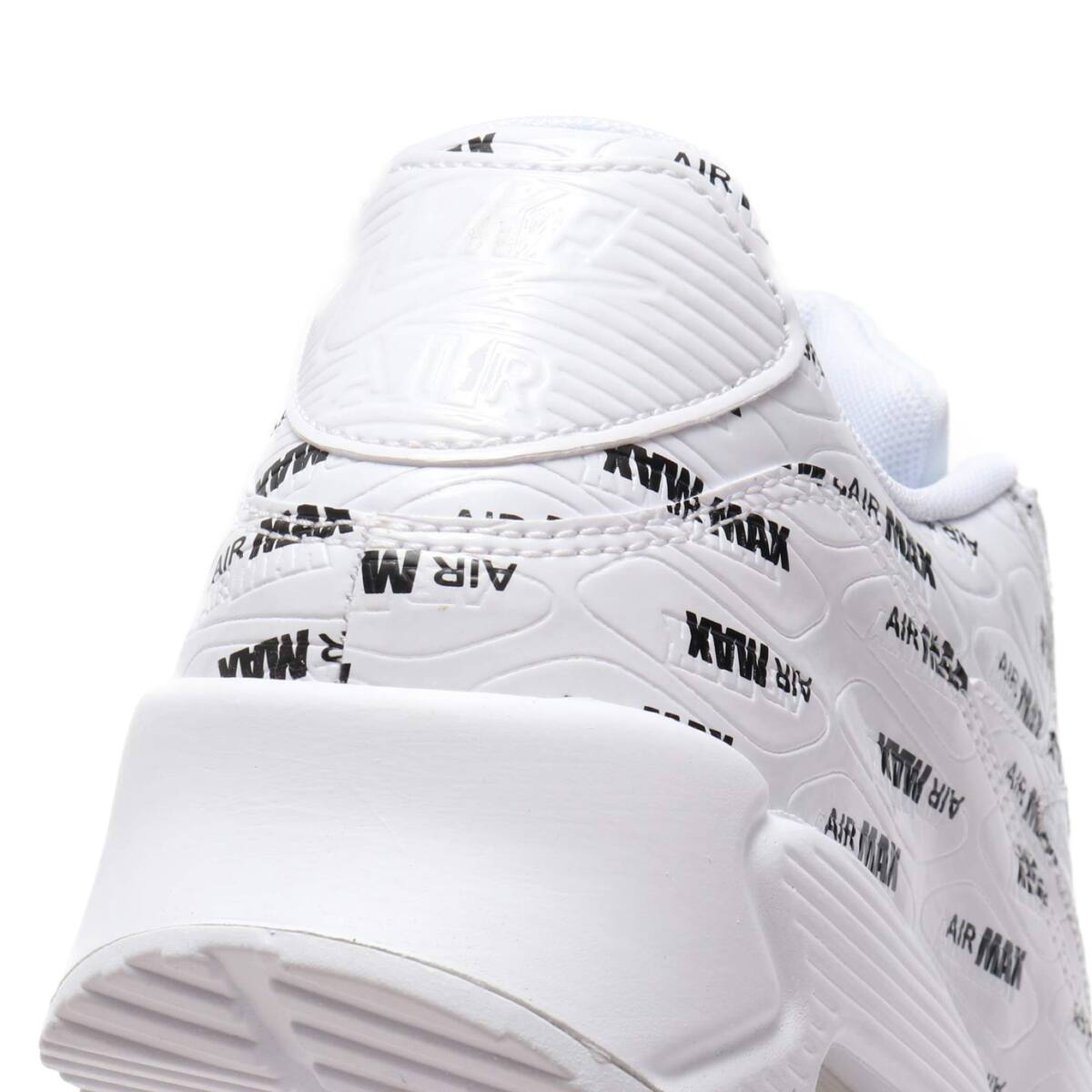 NIKE AIR MAX 90 PREMIUM WHITE/WHITE-BLACK 18FA-I