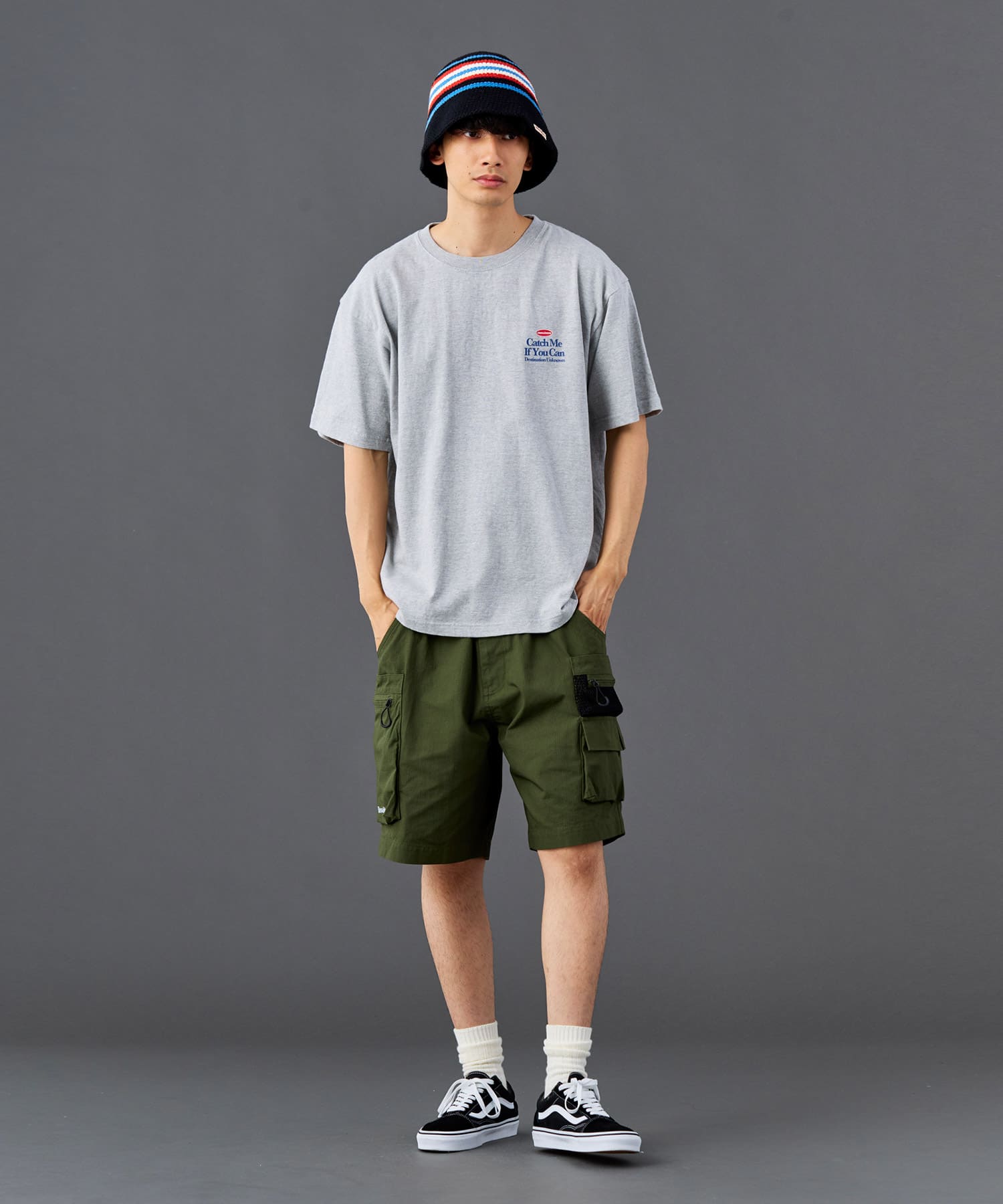 LIBERAIDERS CORDURA RIP UTILITY SHORTS OLIVEの画像