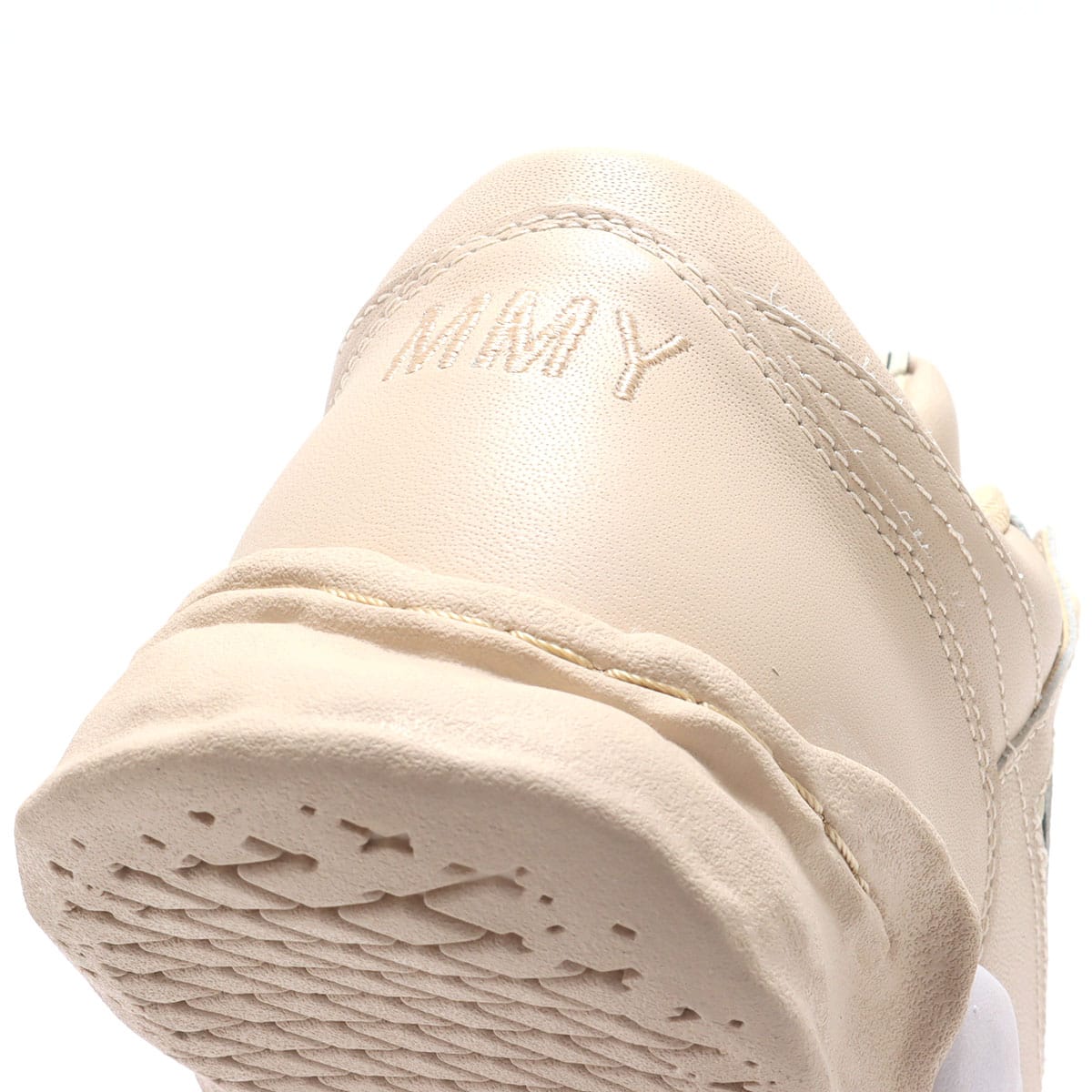 Maison MIHARA YASUHIRO PARKER LEATHER LOW-T ベージュの画像