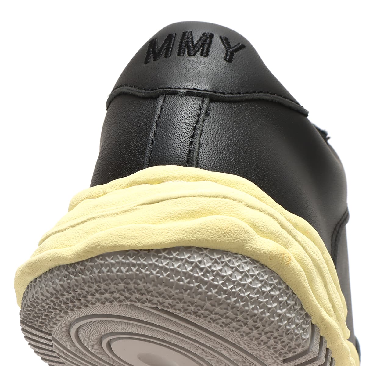Maison MIHARA YASUHIRO WAYNE LOW/LEATHER ブラックの画像