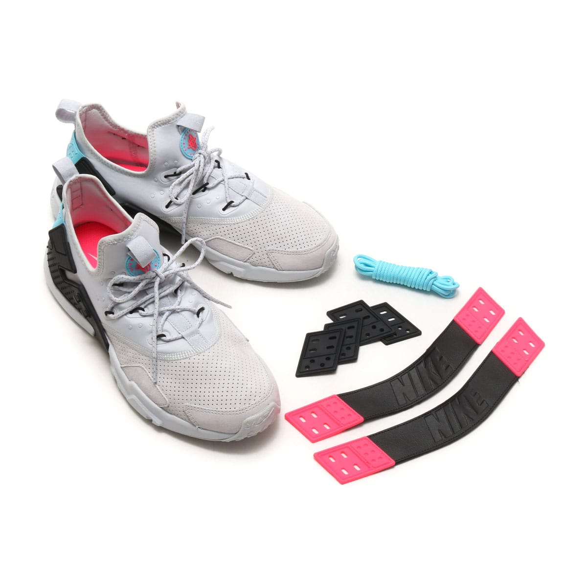 Nike Air Huarache Drift Prm Pure Platinum Black Racer Pink