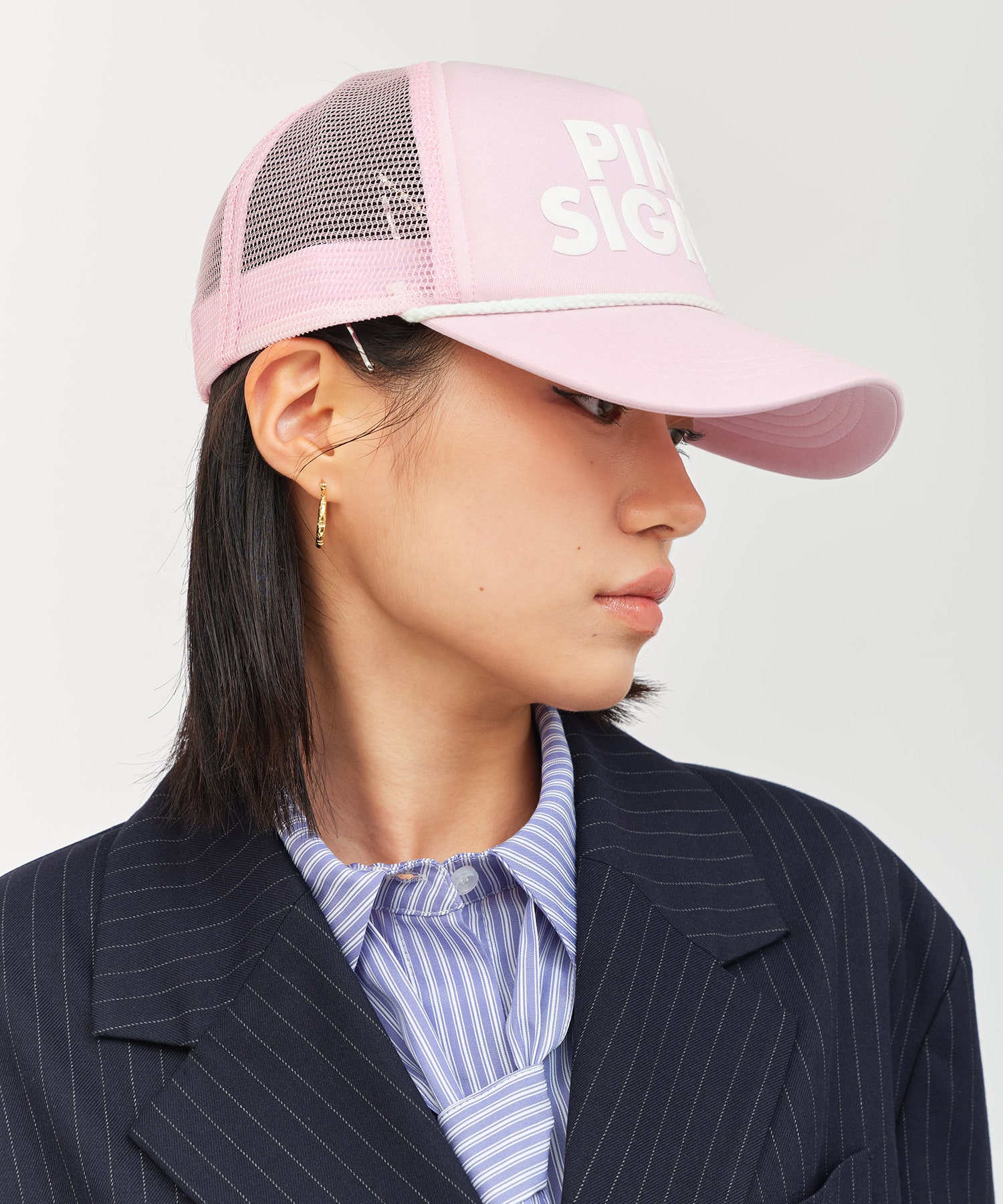 atmos pink SIGNAL Logo Cap PINKの画像
