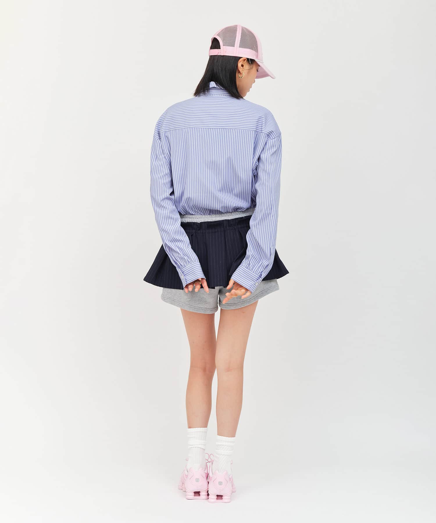 atmos pink Layered Short Pants NAVYの画像