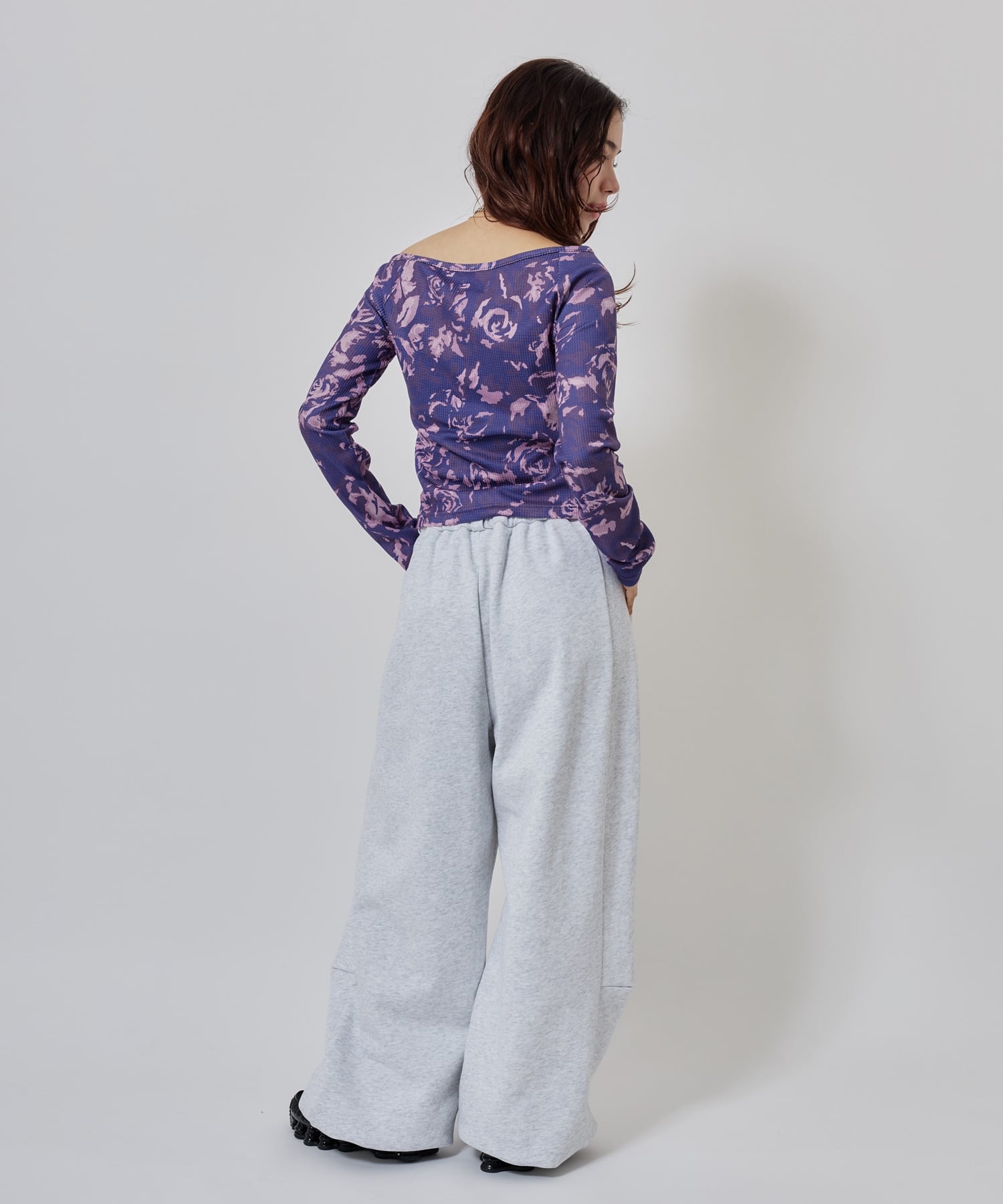 atmos pink Rose Camouflage LS T-shirt PINKの画像