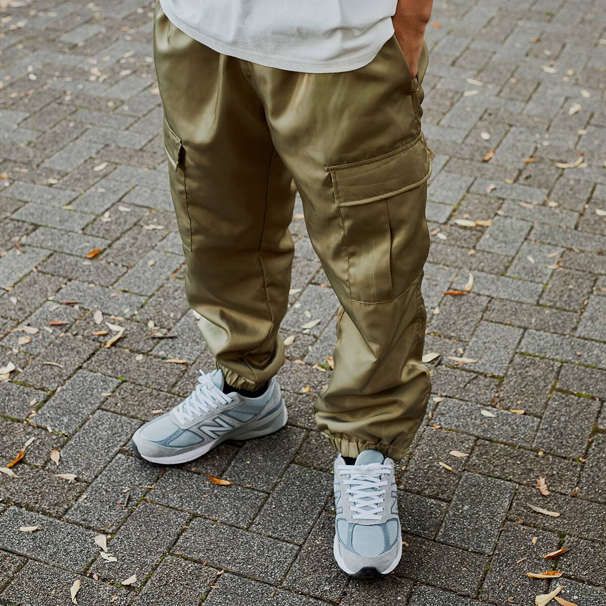 atmos NYLON CARGO PANTS BEIGE