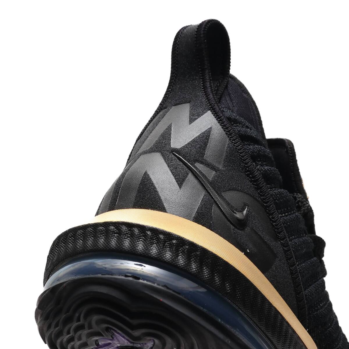 lebron xvi black metallic gold
