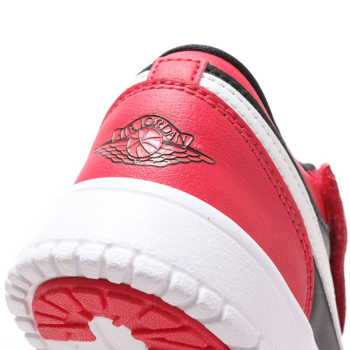 JORDAN BRAND JORDAN 1 LOW ALT (PS) BLACK/WHITE-VERY BERRY 21FA-Iの画像