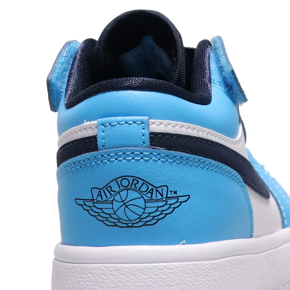 JORDAN BRAND JORDAN 1 LOW ALT (PS) WHITE/DK POWDER BLUE-OBSIDIAN 21FA-Iの画像