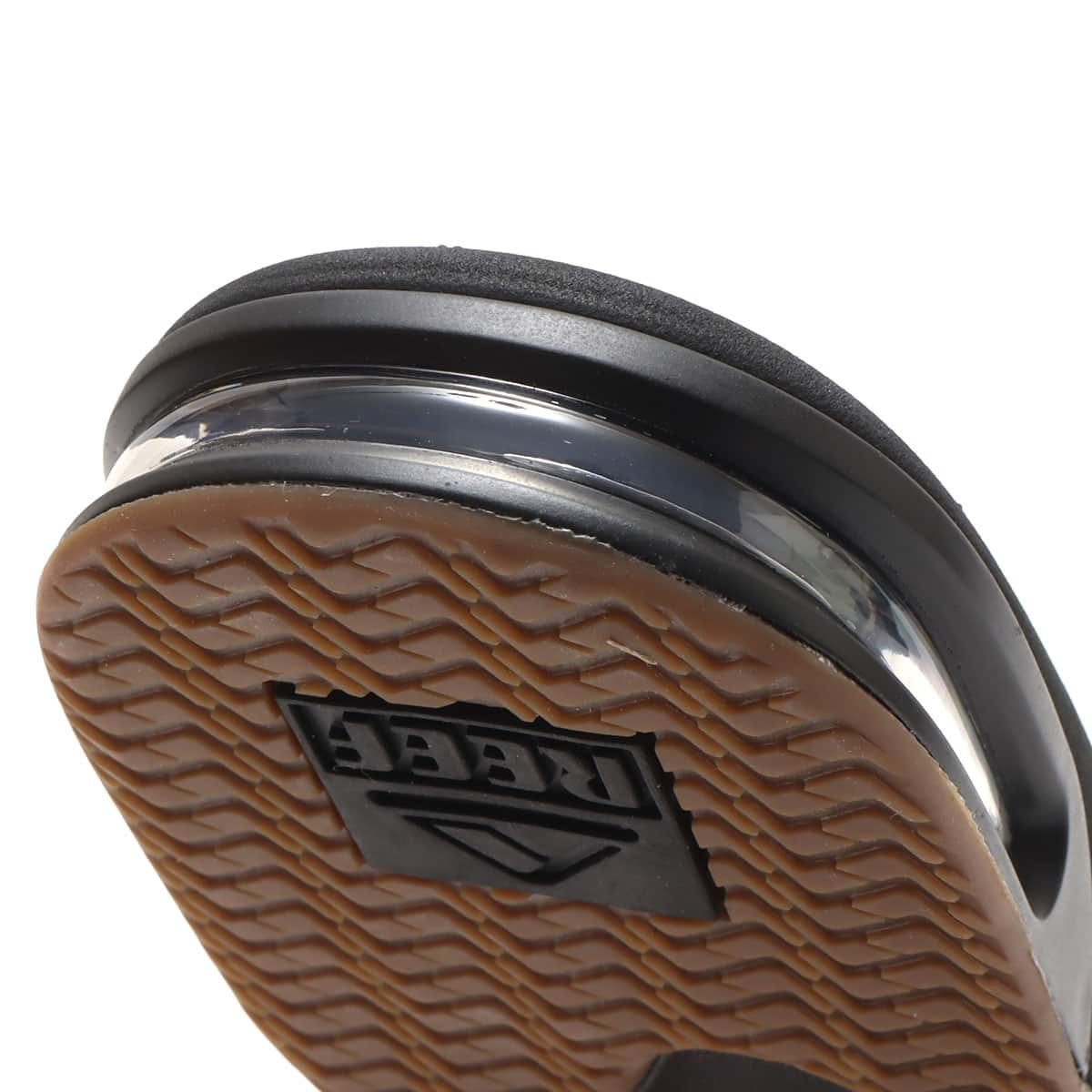 Reef FANNING Slide Black/Silver 23SP-i - ブラック - 27.0cm