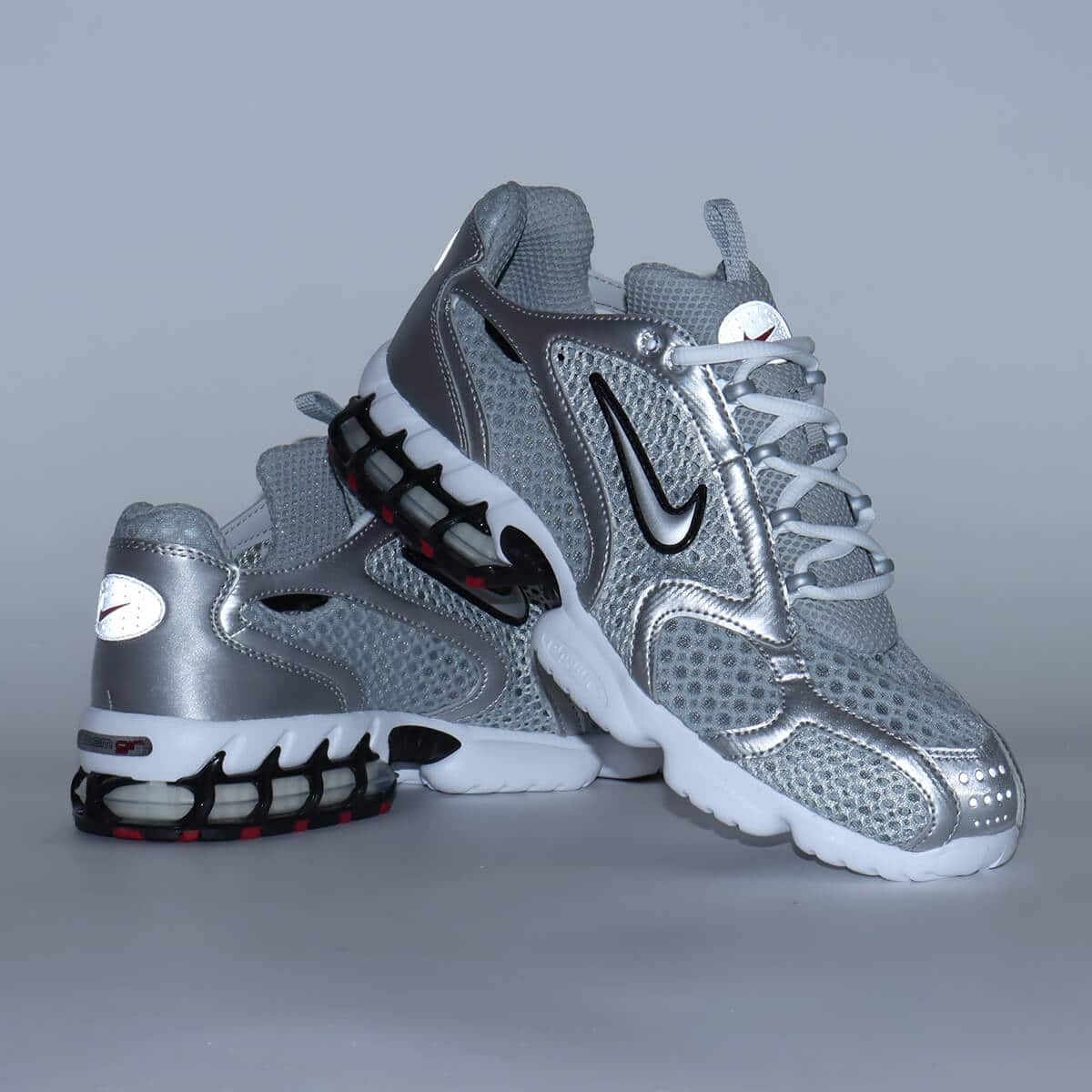 NIKE AIR ZOOM SPIRIDON CAGE 2 LT SMOKE GREY/METALLIC SILVER