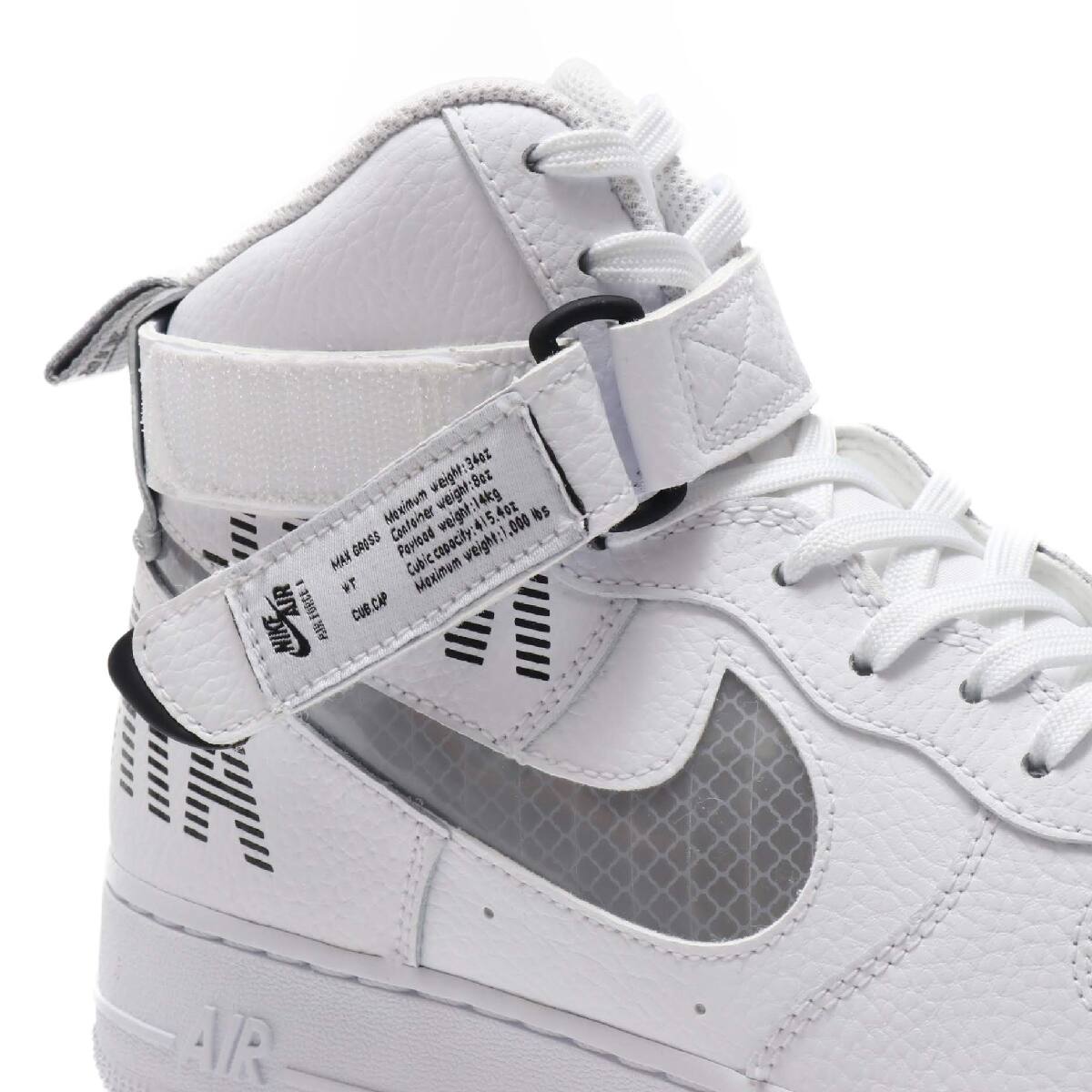 NIKE AIR FORCE 1 HIGH '07 LV8 2 WHITEWOLF GREY DARK GREY Air Force 1 High '07 LV8 2