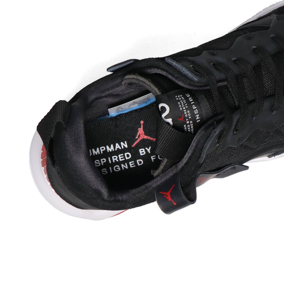 JORDAN BRAND JORDAN MA2 BLACK/UNIVERSITY RED-GYM RED-WHITE