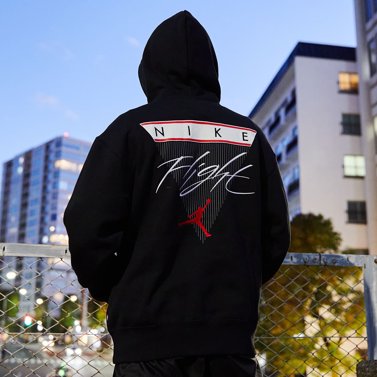 JORDAN BRAND AS M J FLT FLC GFX PO HOODIE B BLACK 21SP-I