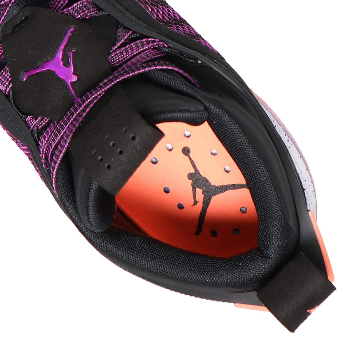 JORDAN BRAND AIR JORDAN XXXVI PF BLACK/HYPER VIOLET-WHITE JORDAN BRAND AIR JORDAN XXXVI PF BLACK/HYPER VIOLET-WHITE