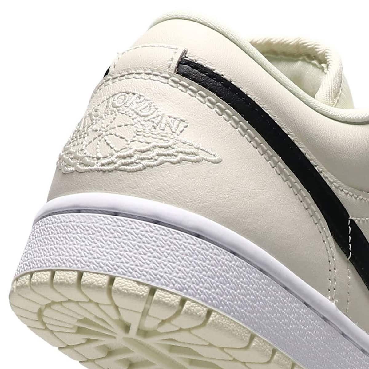 JORDAN BRAND WMNS AIR JORDAN 1 LOW COCONUT MILK/BLACK-WHITE 21HO-I