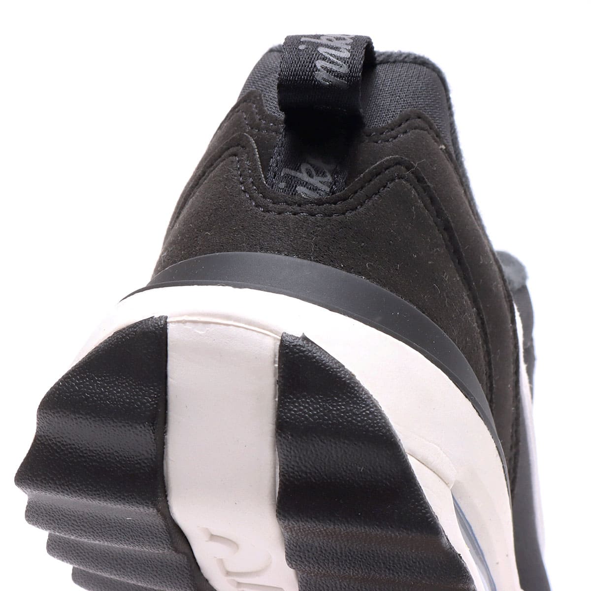 NIKE WMNS AIR MAX DAWN BLACK/SUMMIT WHITE-METALLIC SILVER 21HO-Iの画像