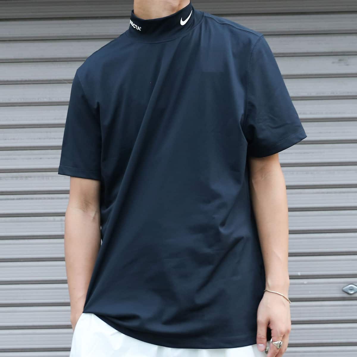Tシャツ/カットソー(半袖/袖なし)Nike NOCTA MOCK NECK TOP Golf White XS