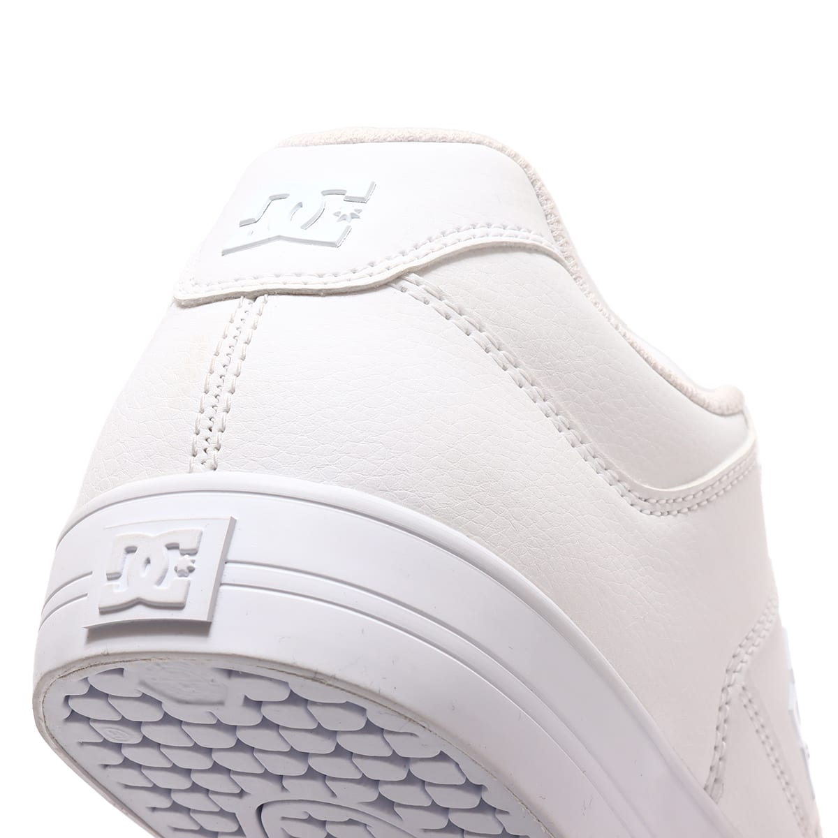 DC SHOES PURE SE SN WHITE/WHITE/WHITE 23SS-Iの画像
