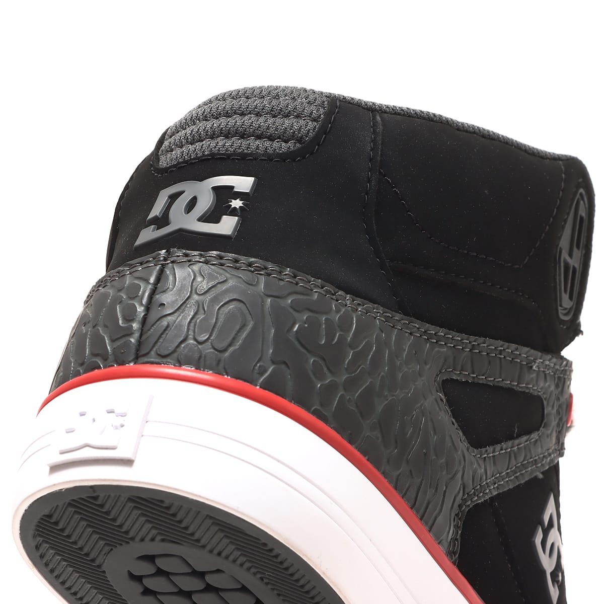 DC SHOES PURE HIGH-TOP WC SE SN DARK GREY/WHITE 22FW-I