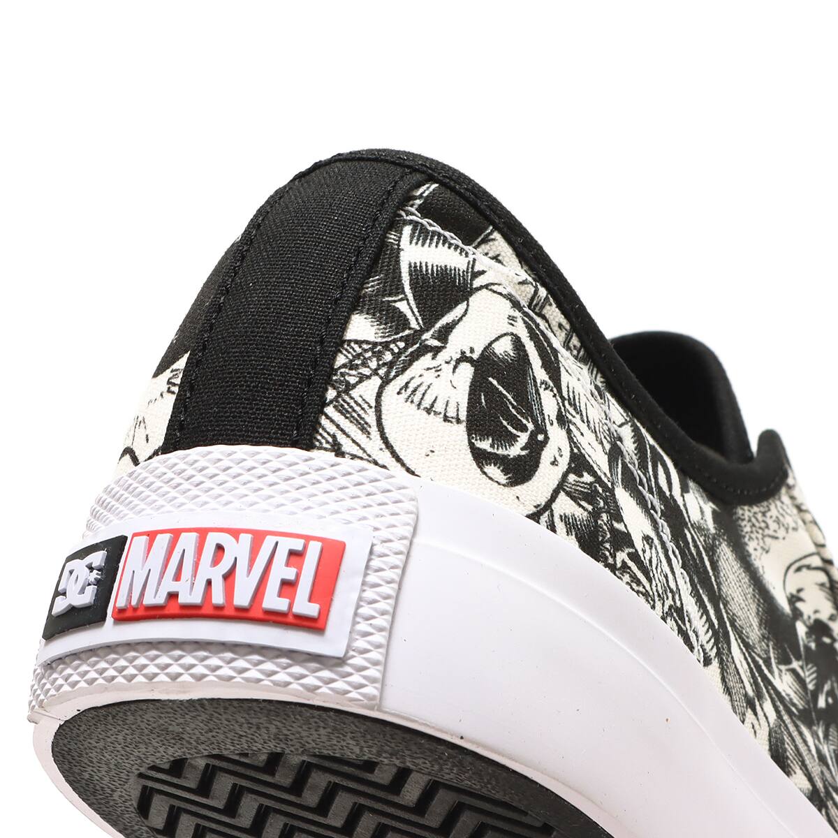 DC SHOES DP MANUAL BLACK/WHITE/RED 22FW-Iの画像