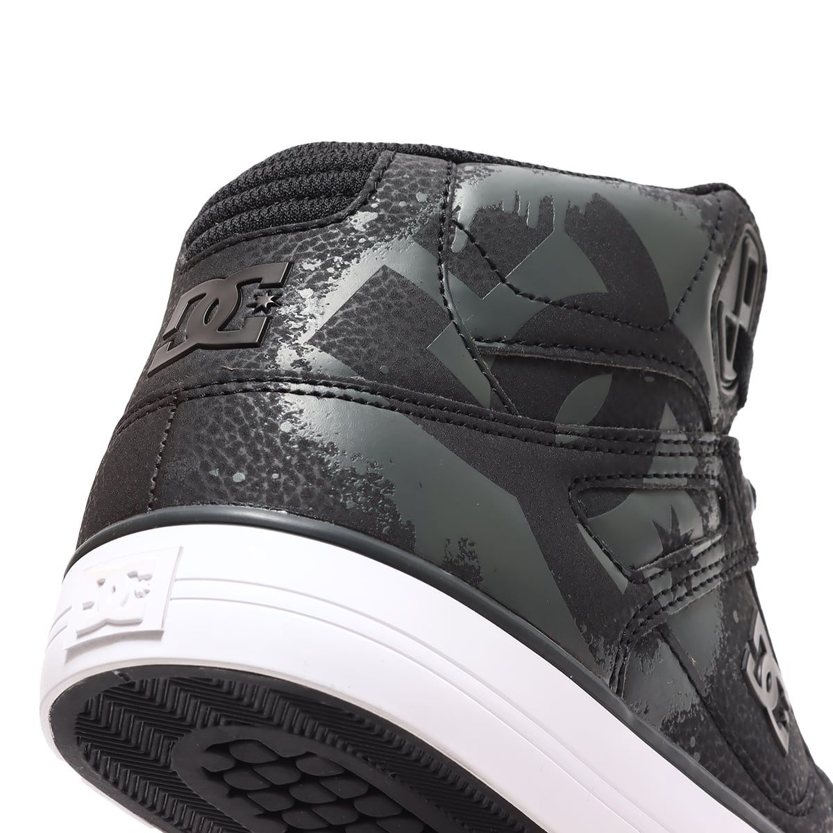 DC SHOES PURE HIGH-TOP WC SE SN BLACK/WHITE/GREY 23SS-Iの画像