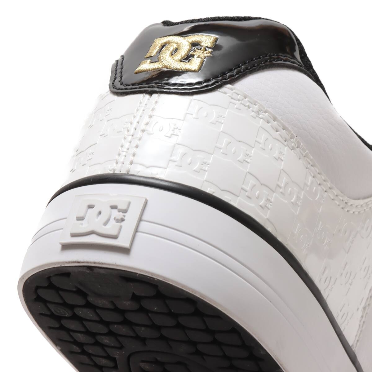DC SHOES PURE SE SN WHITE/SILVER SPARKLE 23FW-Iの画像