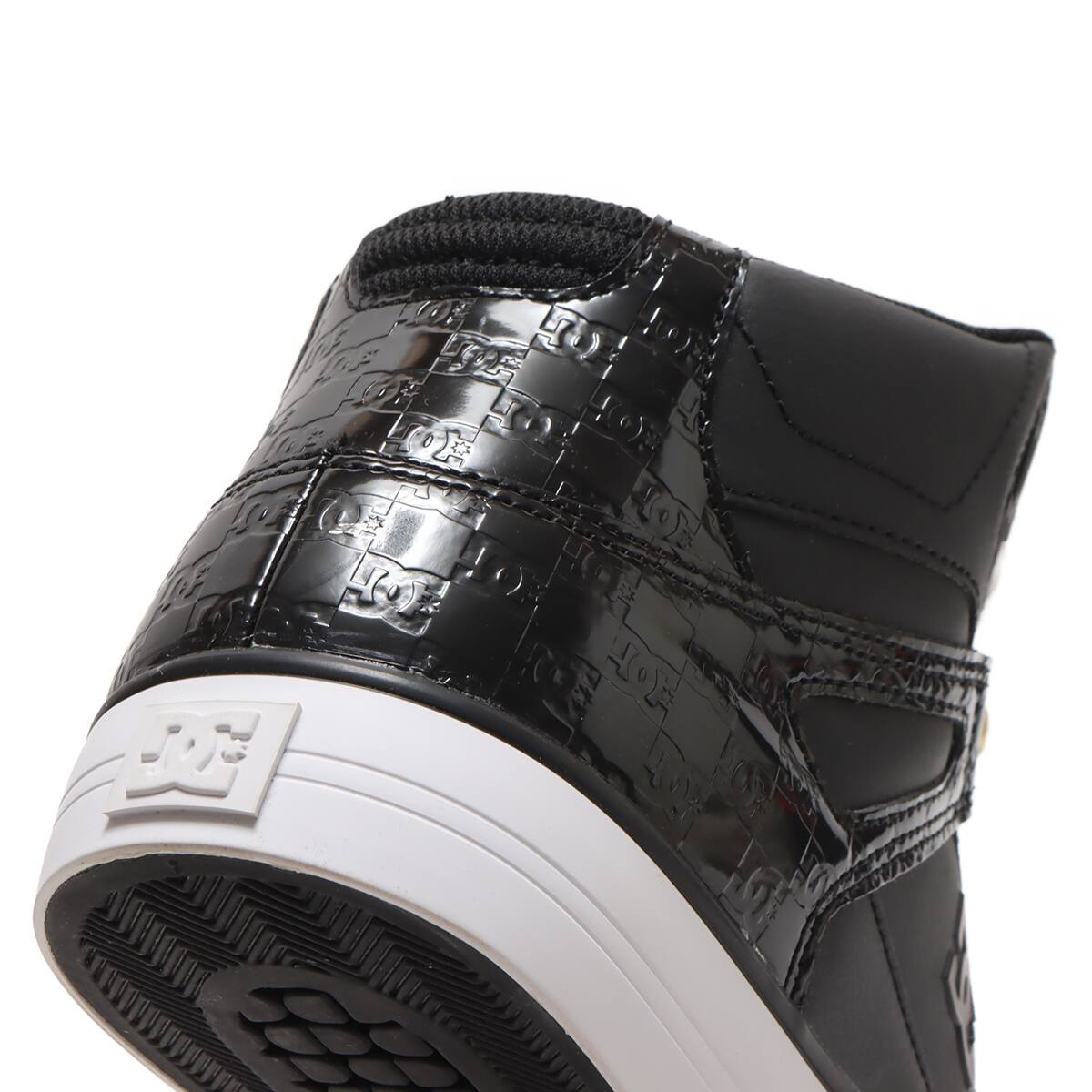 DC SHOES PURE HIGH-TOP WC SE SN BLACK/WHITE/BLACK PRINT 23FW-Iの画像