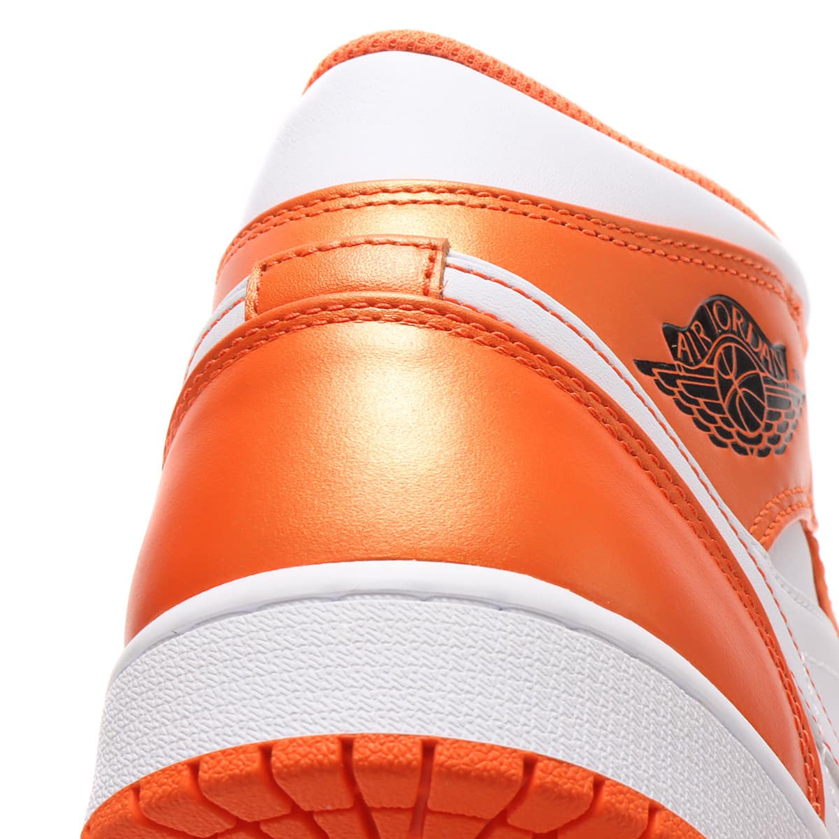 JORDAN BRAND AIR JORDAN 1 MID SE ELECTRO ORANGE/BLACK-WHITE 21FA-I