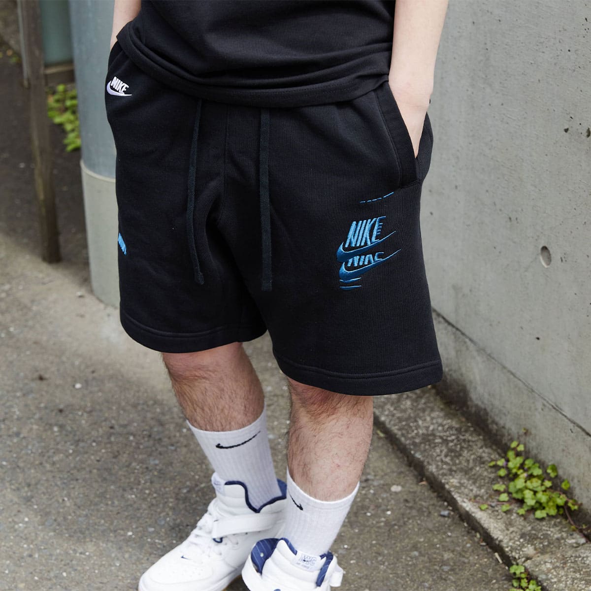 NIKE AS M NSW SPE+ FT SHORT MFTA BLACK/WHITE 21SU-I