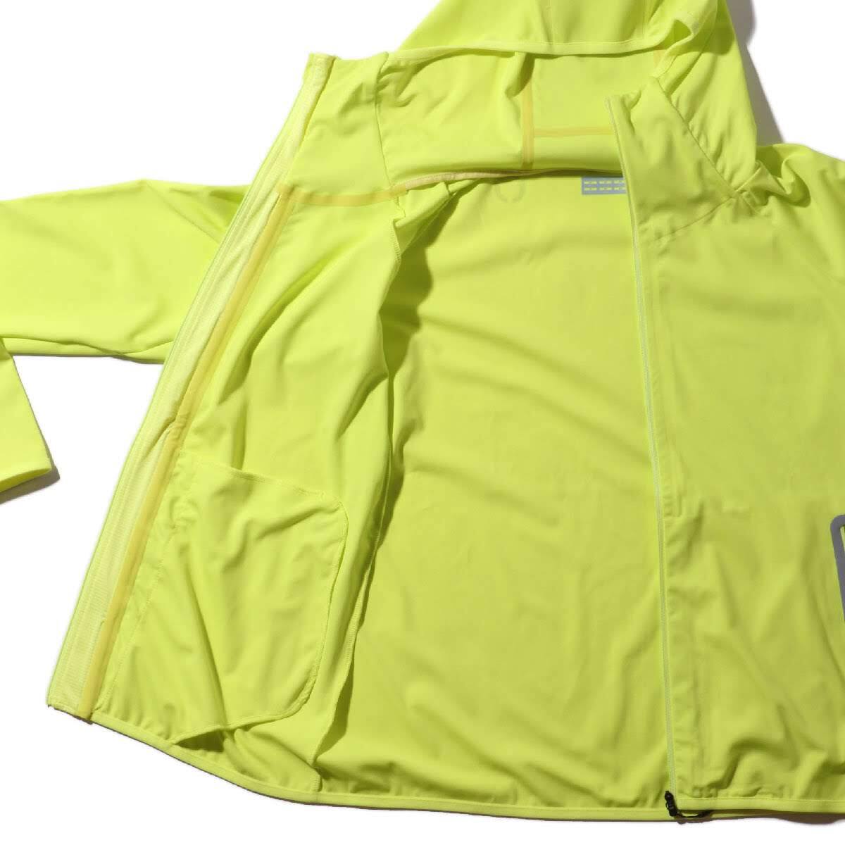 DESCENTE ALLTERRAIN WIND PROTEX HOODIE JACKET CARTREUSE YELLOW の画像
