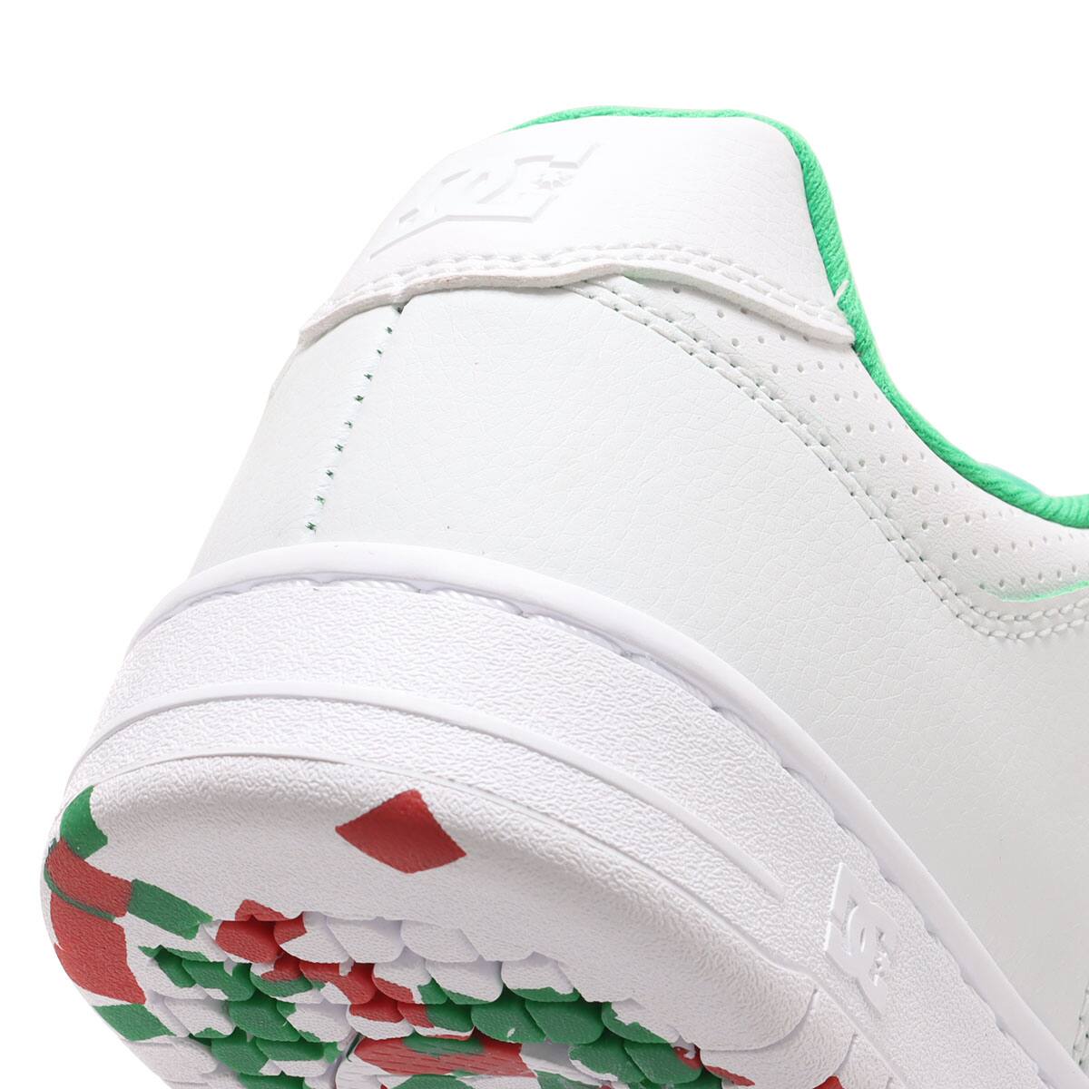 DC SHOES MANTECA ALEXIS WHITE/REDの画像