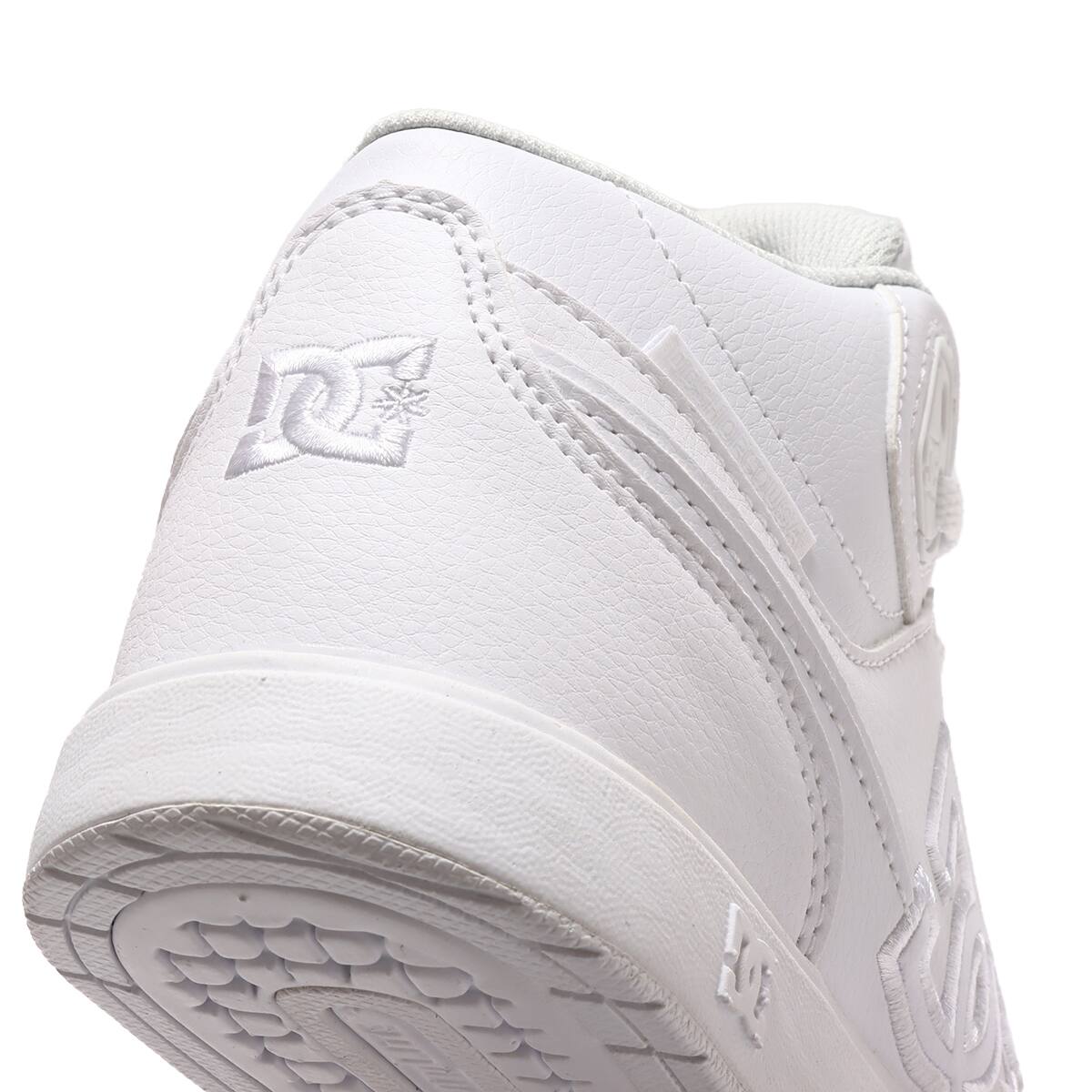 DC SHOES Ws UNIVERSITY MID SE SN WHITE/WHITE/WHITE 23SS-Iの画像