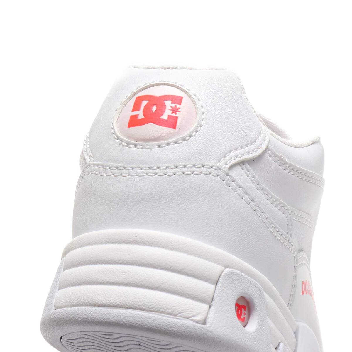 pink and white dc shoes