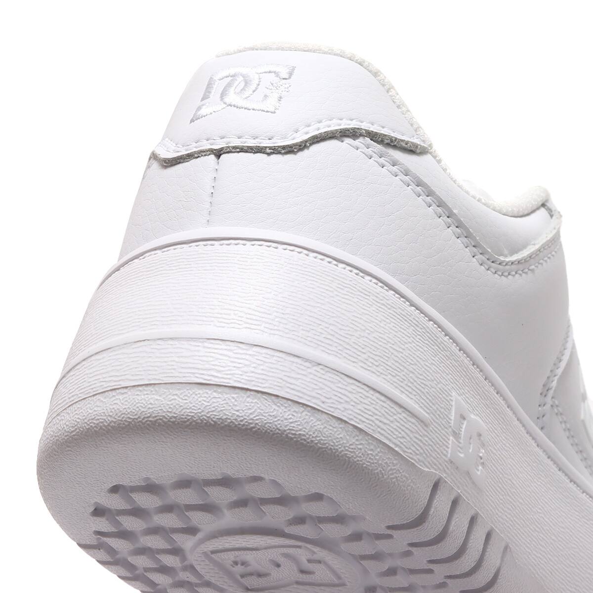 DC SHOES Ws MANTECA 4 PLATFORM WHITE/WHITE 23SS-Iの画像